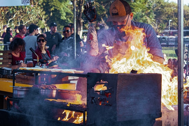 Most Unique Music Festival, The Giant BBQ Battle